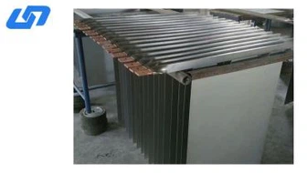 Titanummantelter Kupferstab für die Galvanisierung