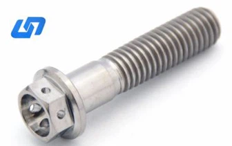 Flanschbohrbolzen aus Titan für Sicherungsdrähte