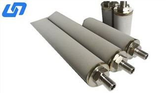 Poröses Filterrohr aus gesintertem Metall mit 1 Mikron